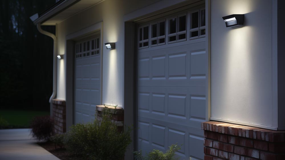 Security Lights outside of garage