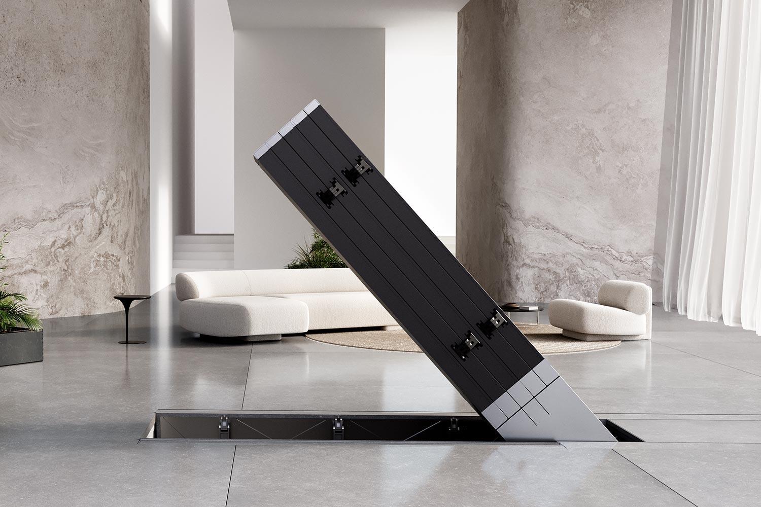 disappearing speakers